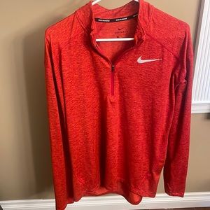 Men’s size large Nike dry fit quarter zip.